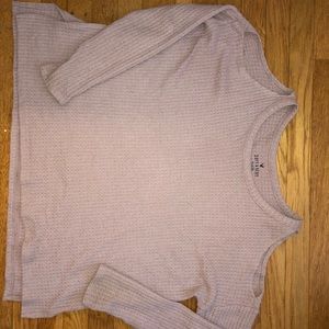 Waffle knit AEO shirt